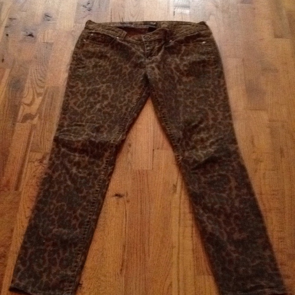 A.n.a leopard jeans